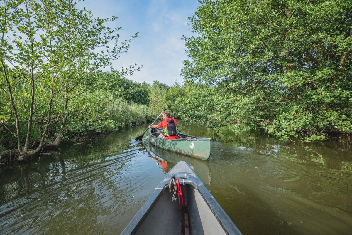 Canoë Nort-sur-Erdre ©Teddy Verneuil